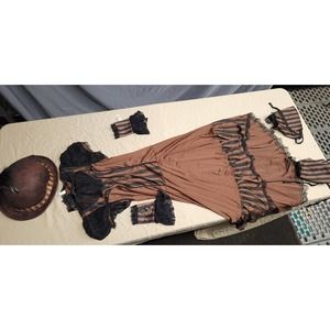 Steam punk costume women's medium